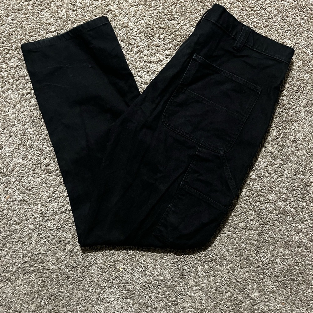 Black baggy Carpenter pants